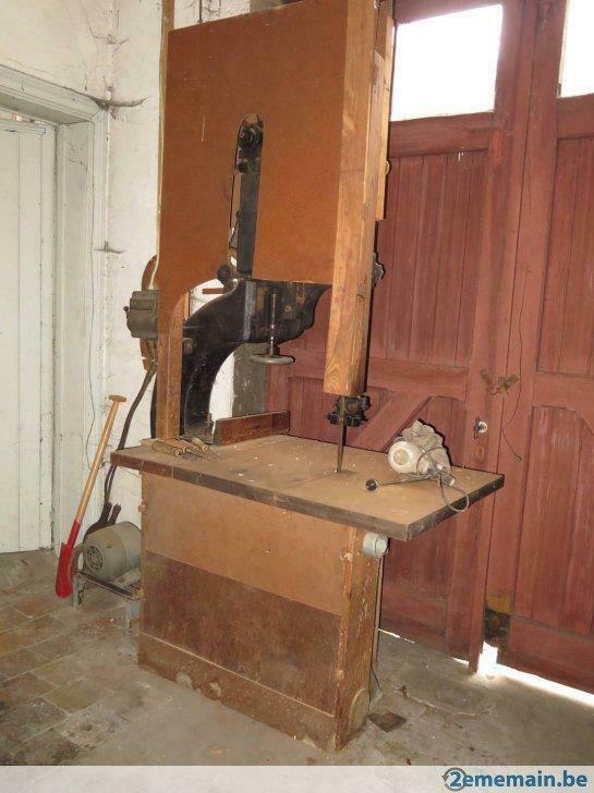 Scie à ruban en fonte "Wyckmans", Enlèvement ou Envoi, Utilisé, Scie à ruban