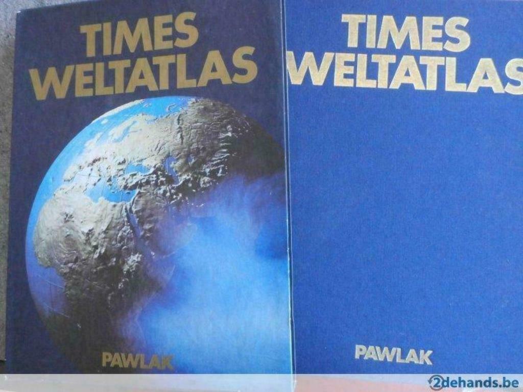 Times World Atlas, Livres, Atlas & Cartes géographiques, Utilisé, Autres atlas, Monde, Enlèvement ou Envoi
