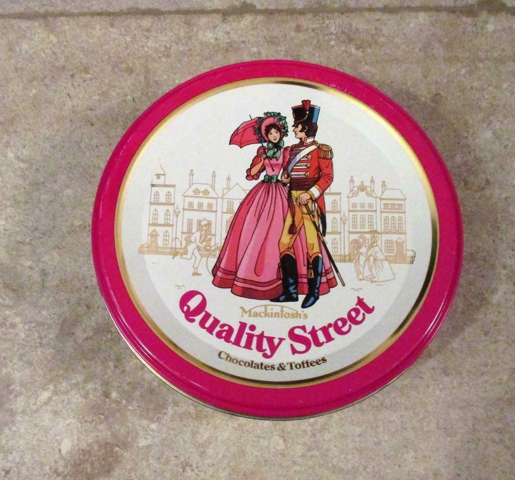 Blikken doos Mackintosh's Quality Street, Collections, Enlèvement ou Envoi, Utilisé, Biscuits, Autres marques