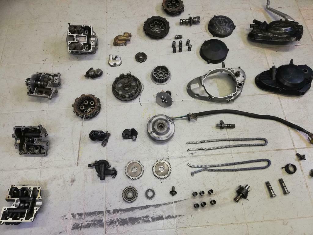 husqvarna 610te en 410te motorblokonderdelen, Ophalen of Verzenden, Gebruikt