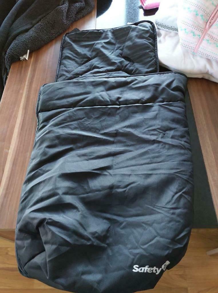 Chancelière pour poussette marque safety, Enfants & Bébés, Enlèvement, Comme neuf, 70 à 85 cm, Sac de couchage