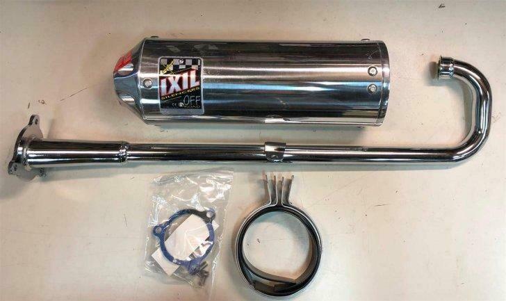 ixil uitlaat quad kymco mxer 150 - oval alu short - promo, Verzenden, Nieuw