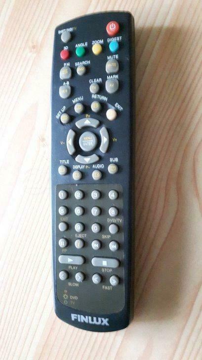 afstandsbediening finlux voor tv/dvd, Ophalen of Verzenden, Gebruikt