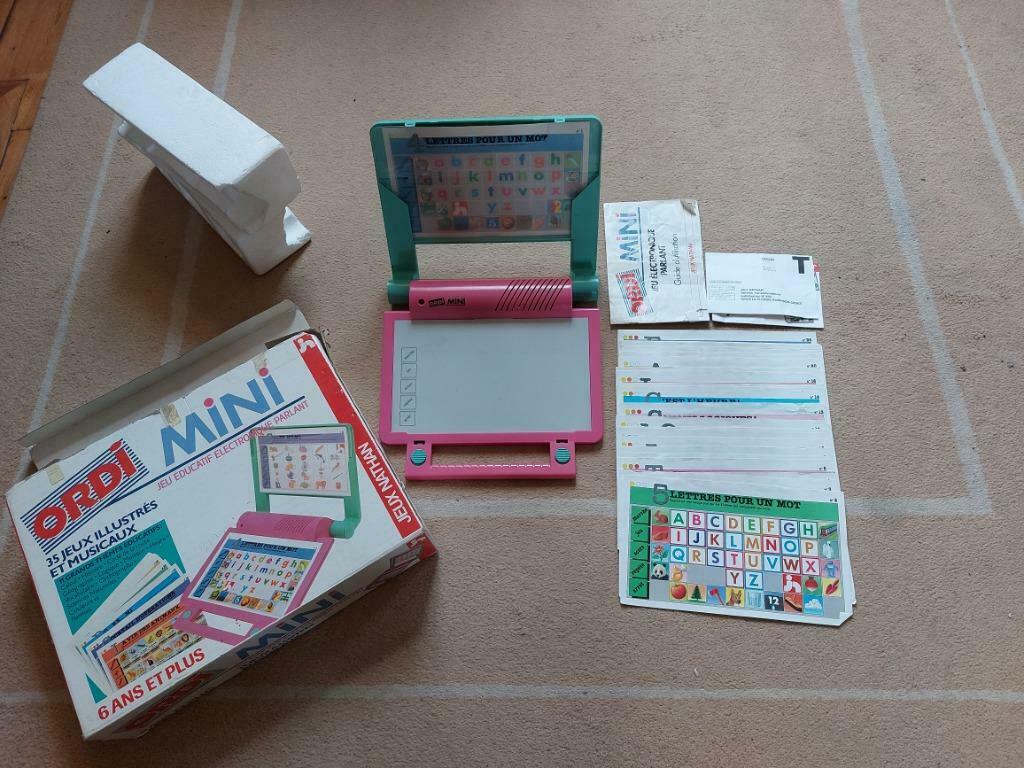 Ordinateur Mini NATHAN Jeu éducatif électronique parlant, Enlèvement ou Envoi, Utilisé, Électronique, Sonore