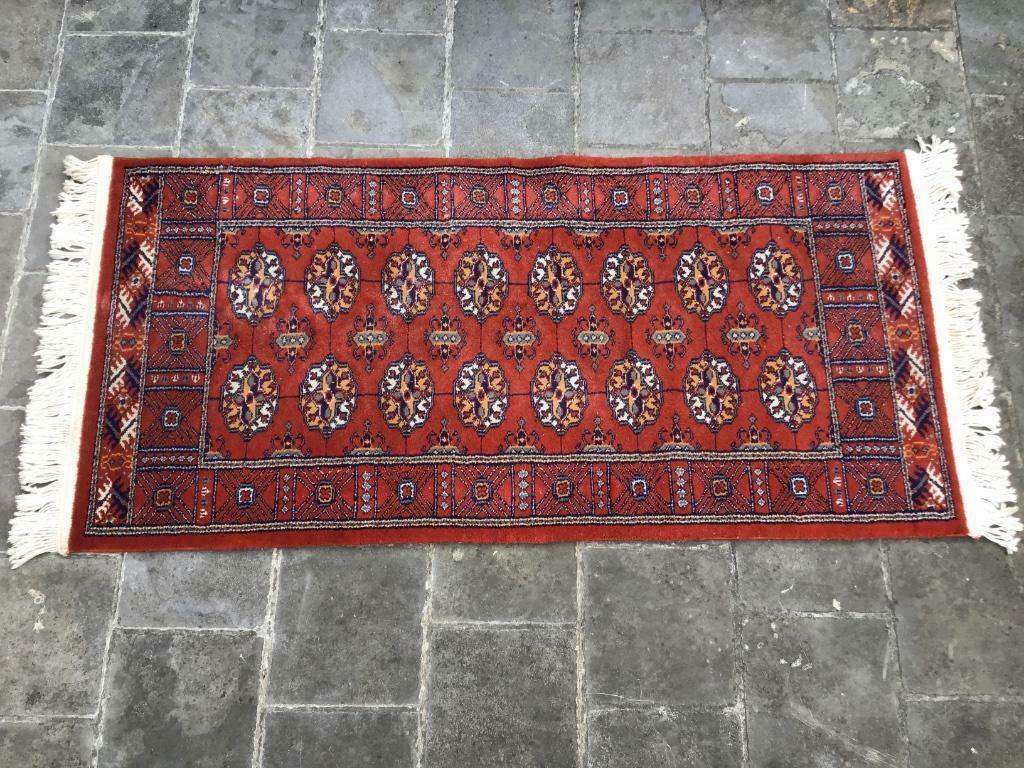 Wollen tapijt 125 x 60 cm, Ophalen of Verzenden, Zo goed als nieuw