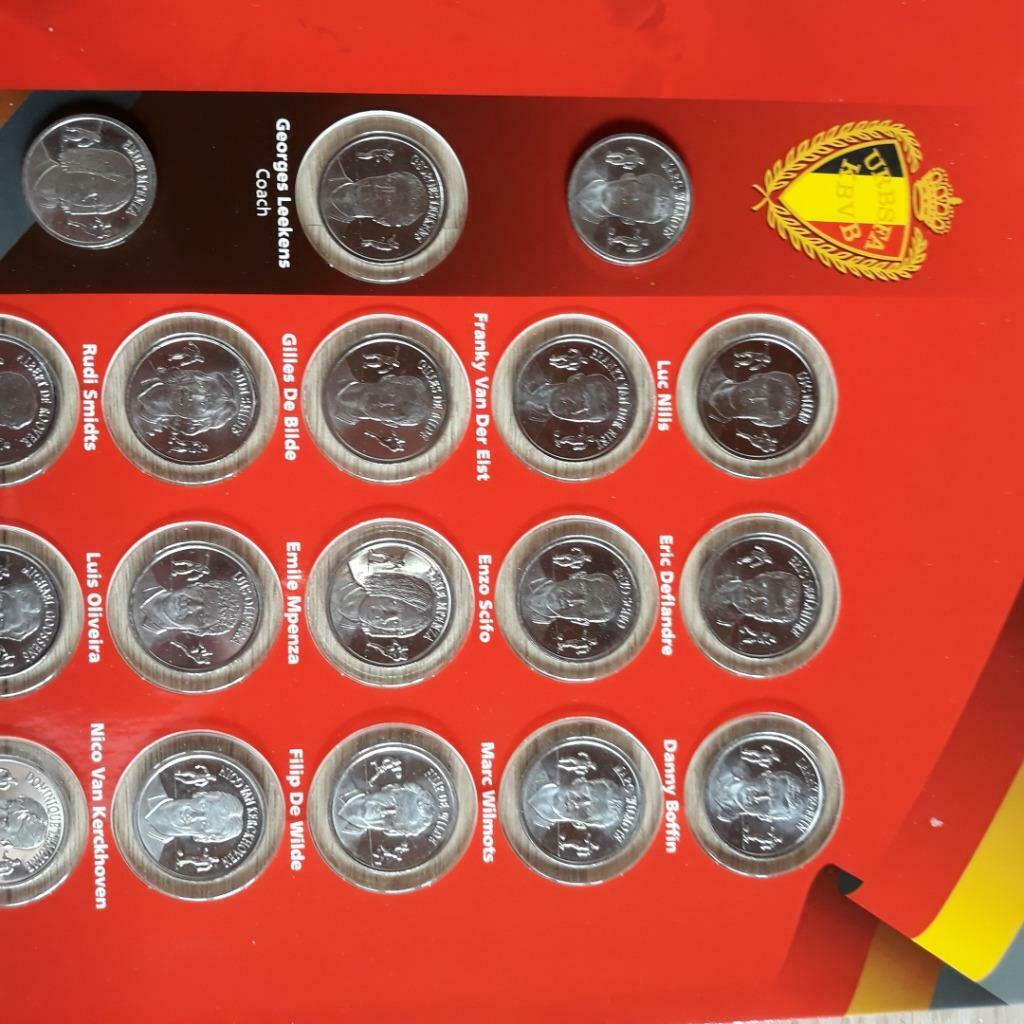 EURO 2000 URBSFA/KBVB MÉDAILLE COLLECTION, Enlèvement ou Envoi, Comme neuf, Affiche, Image ou Autocollant
