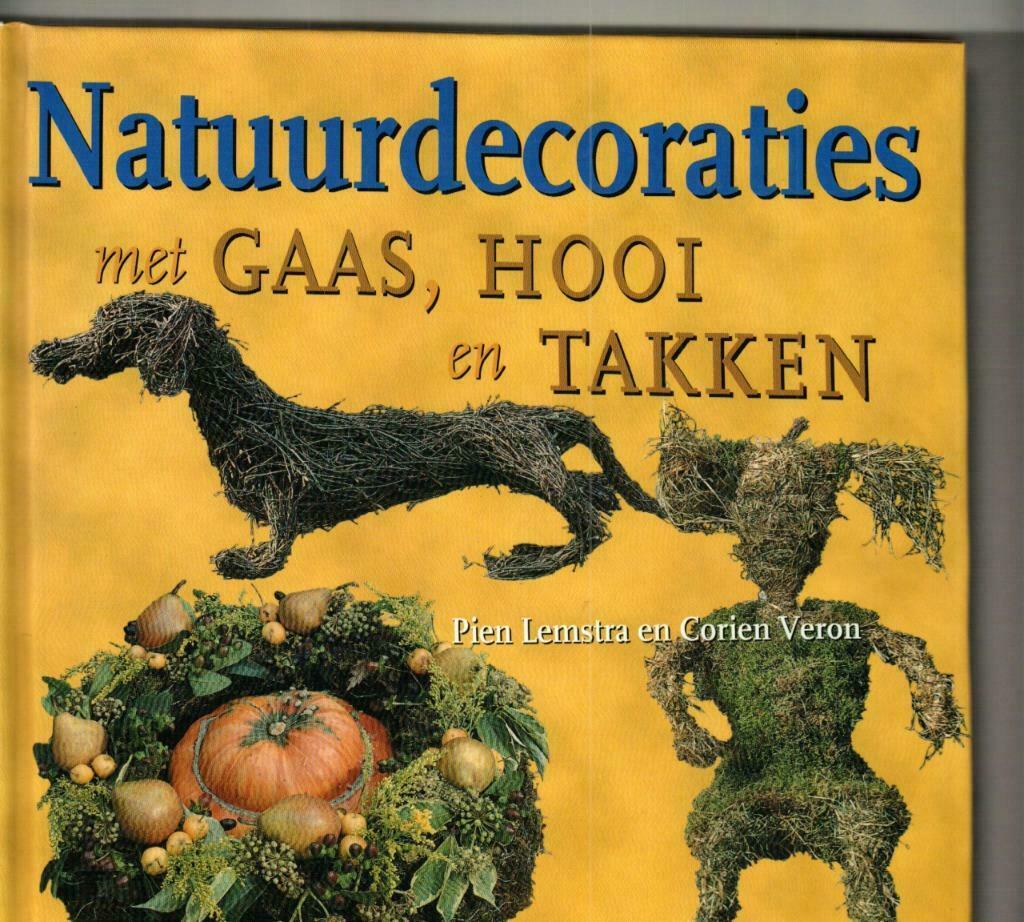 Natuurdecoraties met gaas hooi en takken  Pien Lemstra en Co, Enlèvement ou Envoi, Comme neuf