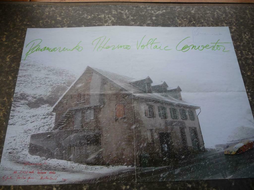 PANAMARENKO - AFFICHE ORIGINEEL GESIGNEERD, Antiek en Kunst, Ophalen of Verzenden