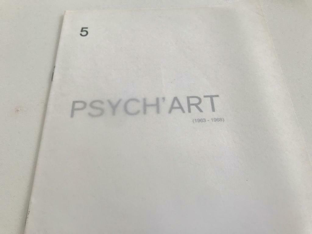 Catalogue Psych'Art Pierre Carlier-Carré des années 60, Enlèvement ou Envoi, Comme neuf, Peinture et dessin