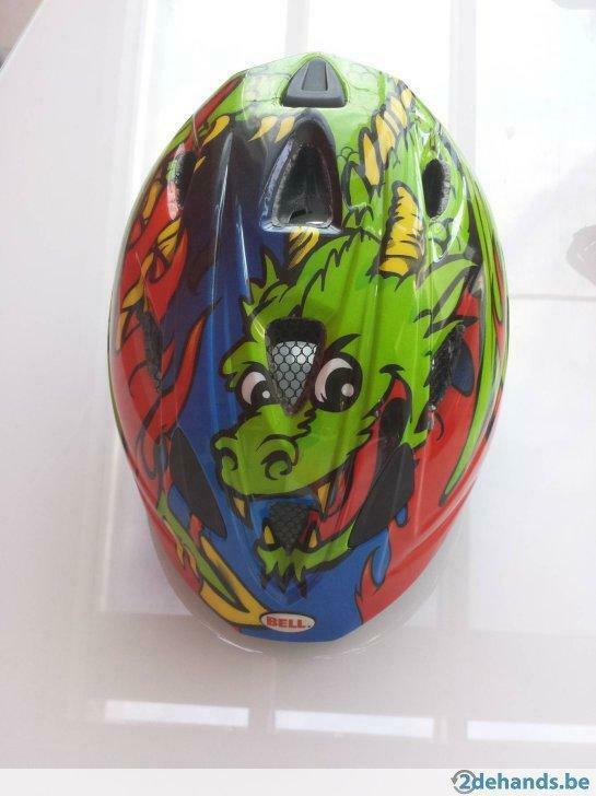 Eerste Fietshelm Bell 46-50cm, Kinderen en Baby's, Speelgoed | Buiten | Voertuigen en Loopfietsen, Ophalen of Verzenden, Gebruikt
