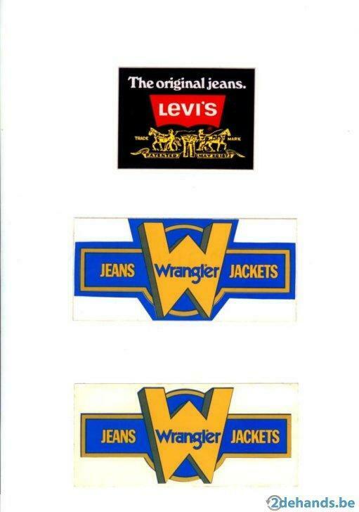 LEVI'S The original jeans - WRANGLER Jeans Jackets, Enlèvement ou Envoi, Neuf