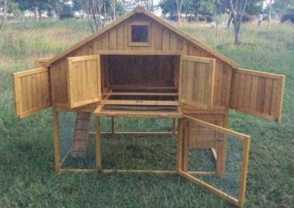 Poulailler GEANT poulailler XXL abri 15 poules poule coq, Envoi, Neuf, Poulailler