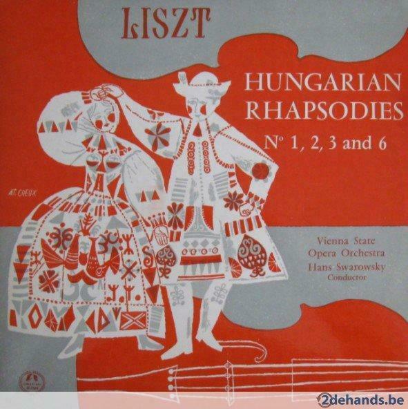 Liszt - Hungarian Rhapsodies - Swarowsky - Japan!