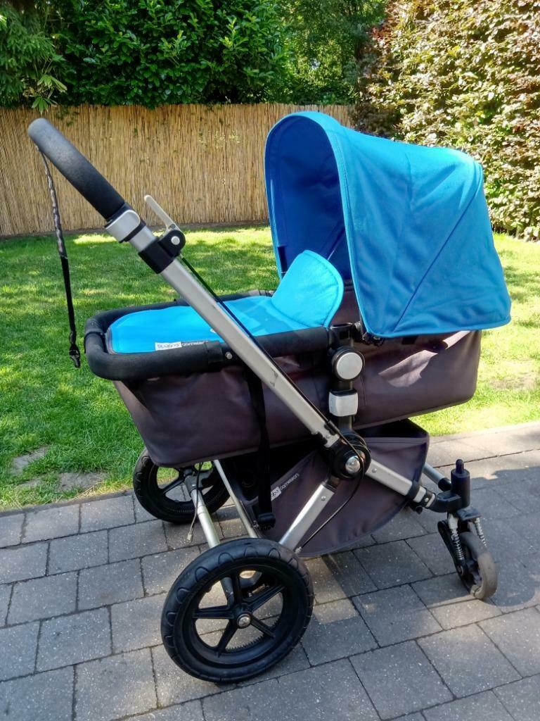 Bugaboo Cameleon 3 Grijs Blauw in zeer goede staat, Enlèvement ou Envoi, Poussette combi, Bugaboo, Comme neuf
