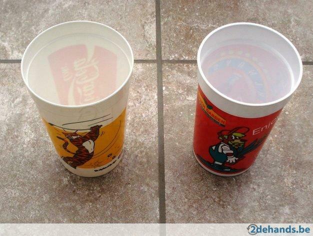 2 grote plastieken Coca-Cola bekers, Ophalen of Verzenden, Nieuw