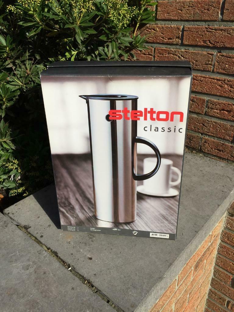 Thermos Stelton en inox 1L, Electroménager, Cafetières, Enlèvement ou Envoi, Neuf, Autres modèles