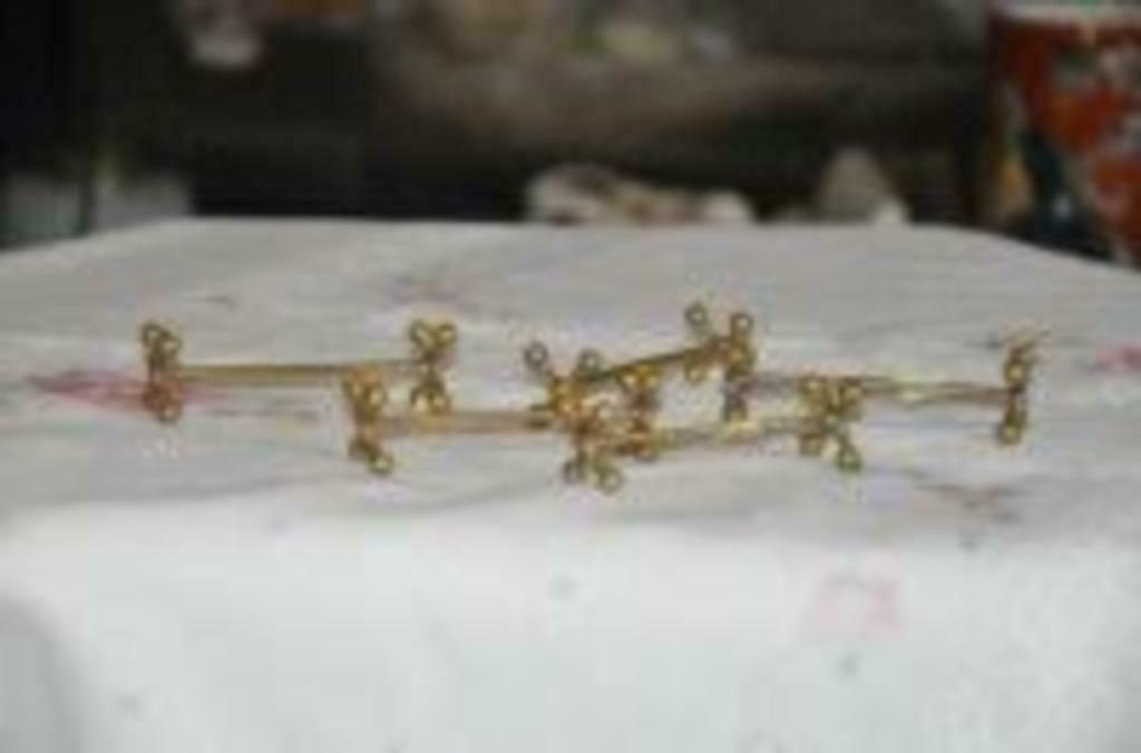 5 portes couvert en cuivre art deco, Enlèvement ou Envoi, Cuivre