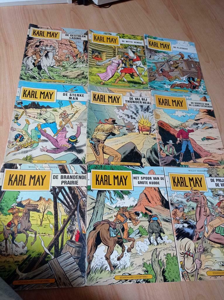 Strips Karl May 3€ stuk, Boeken, Ophalen of Verzenden, Gelezen