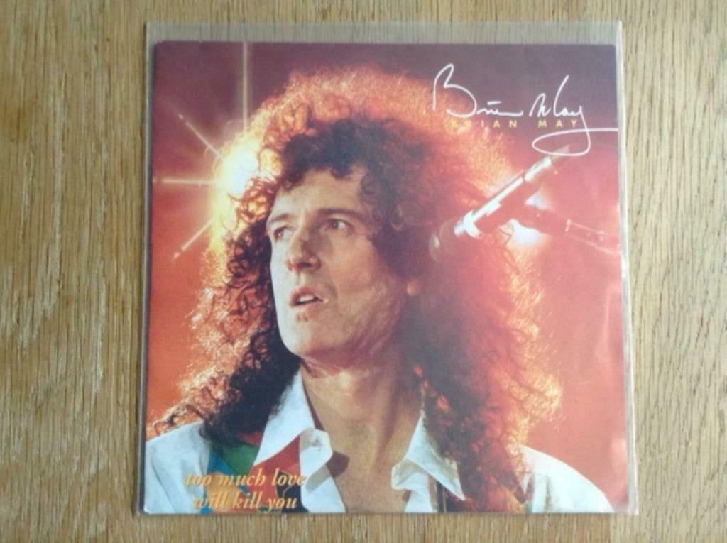 single brian may, Enlèvement ou Envoi, 7 pouces, Rock et Metal, Single