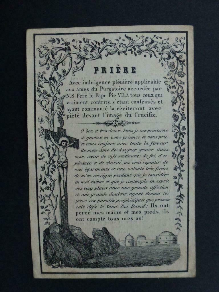 carte mortuaire Miller Pierre  Speicher (Prusse) 1784, Envoi, Carte de condoléances
