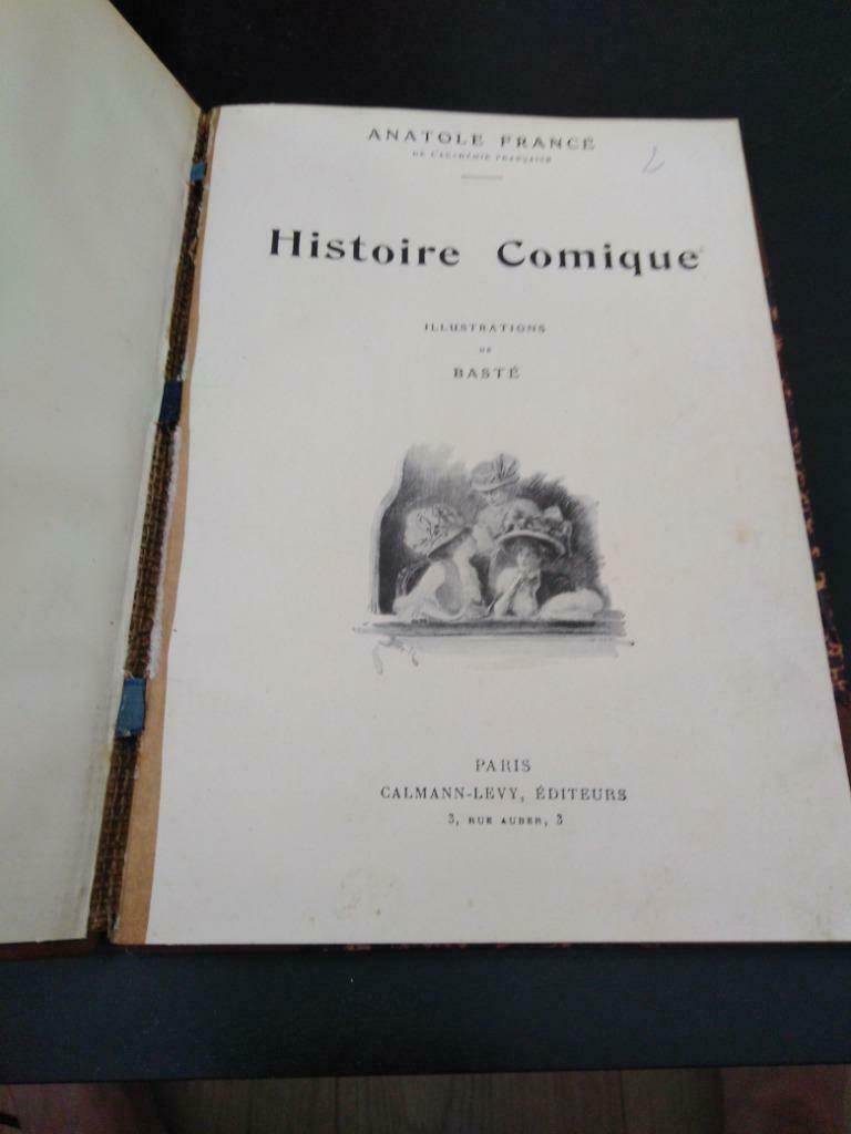 Histoire comique, Anatole France, Livres, Enlèvement ou Envoi, Utilisé