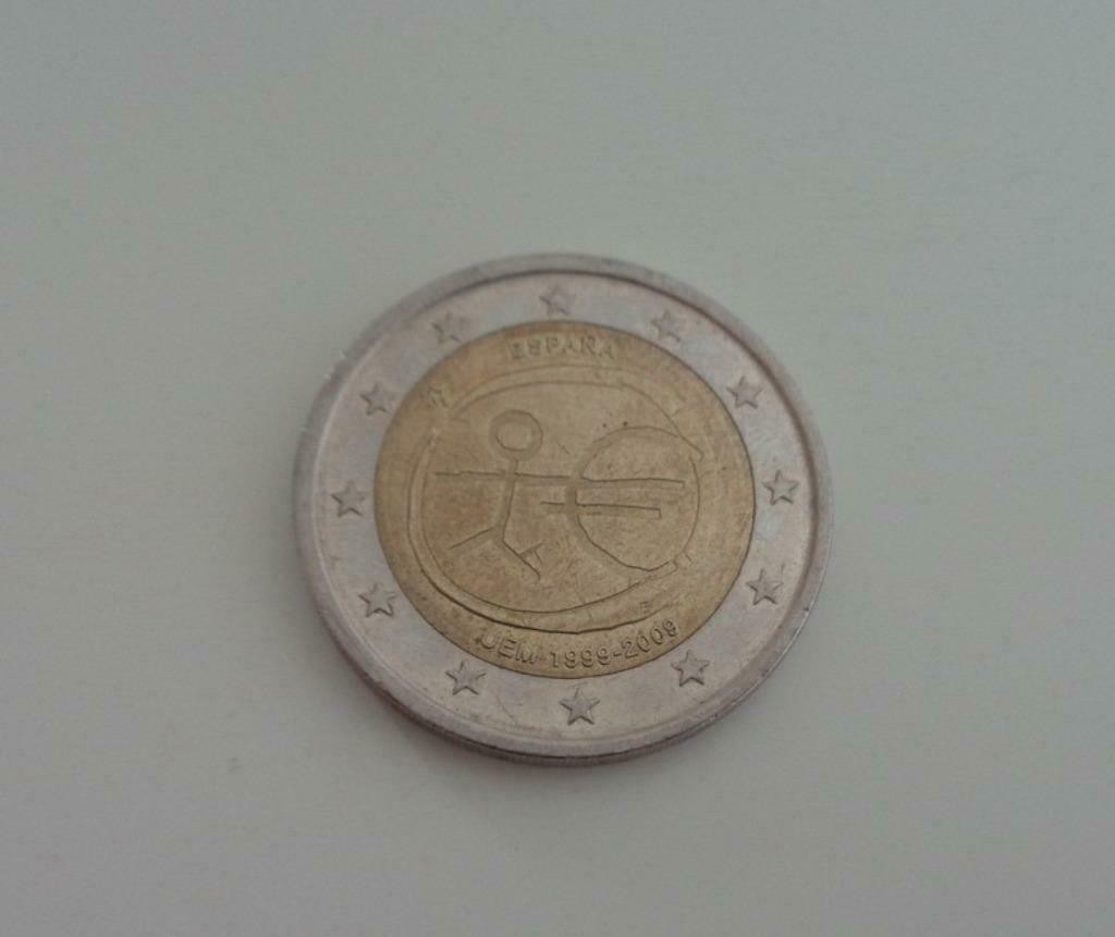 Pièce de monnaie 2 Euros "ESPANA" 1999-2009. N 25, Postzegels en Munten, Munten | Europa | Euromunten, Ophalen of Verzenden, 2 euro