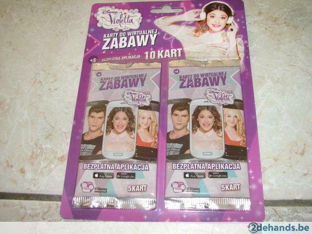 10 Kaartjes Violetta - nieuw in verpakking, Ophalen of Verzenden, Nieuw
