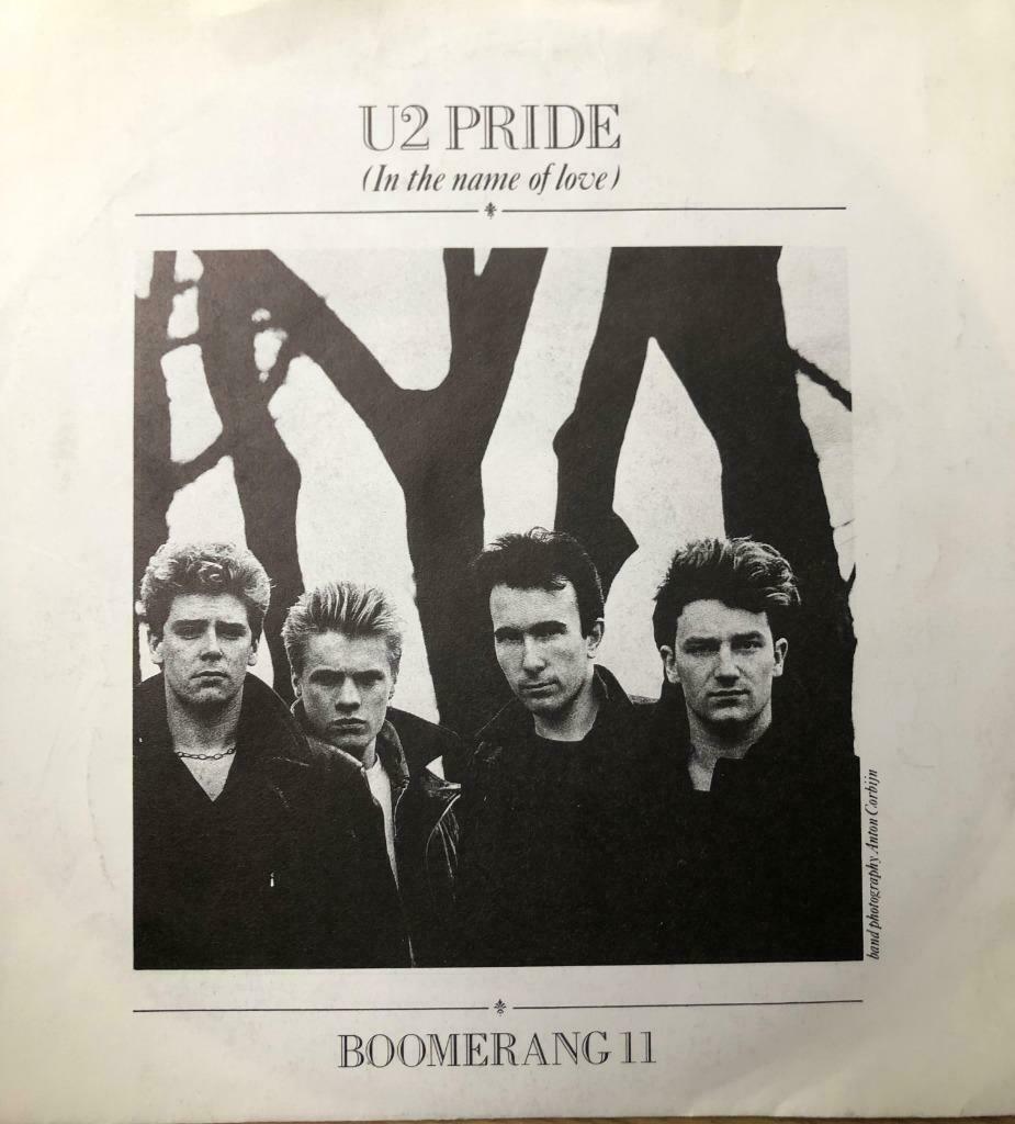 U2 - 45' single Pride (in the name of love), Cd's en Dvd's, Vinyl | Pop, Ophalen, 1980 tot 2000, Overige formaten