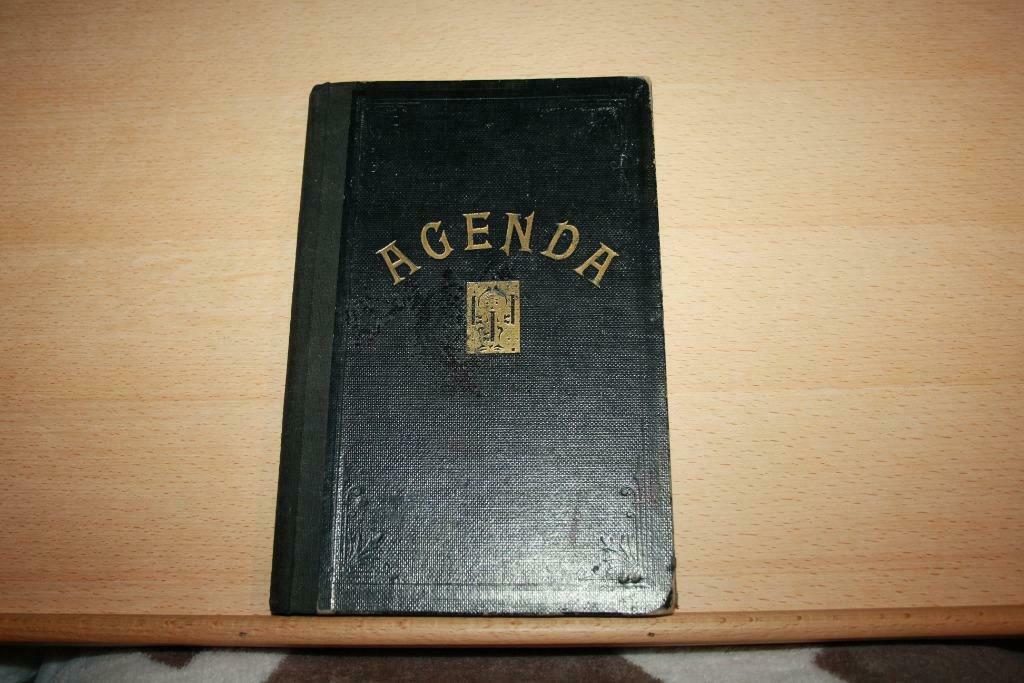 Agenda de bureau in 8° 1927 Perpétuel eeuwigdurend Genummerd, Antiek en Kunst, Ophalen of Verzenden