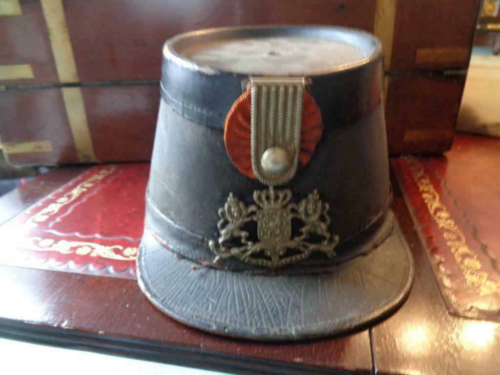 shako, Verzamelen, Ophalen of Verzenden, Landmacht, Helm of Baret