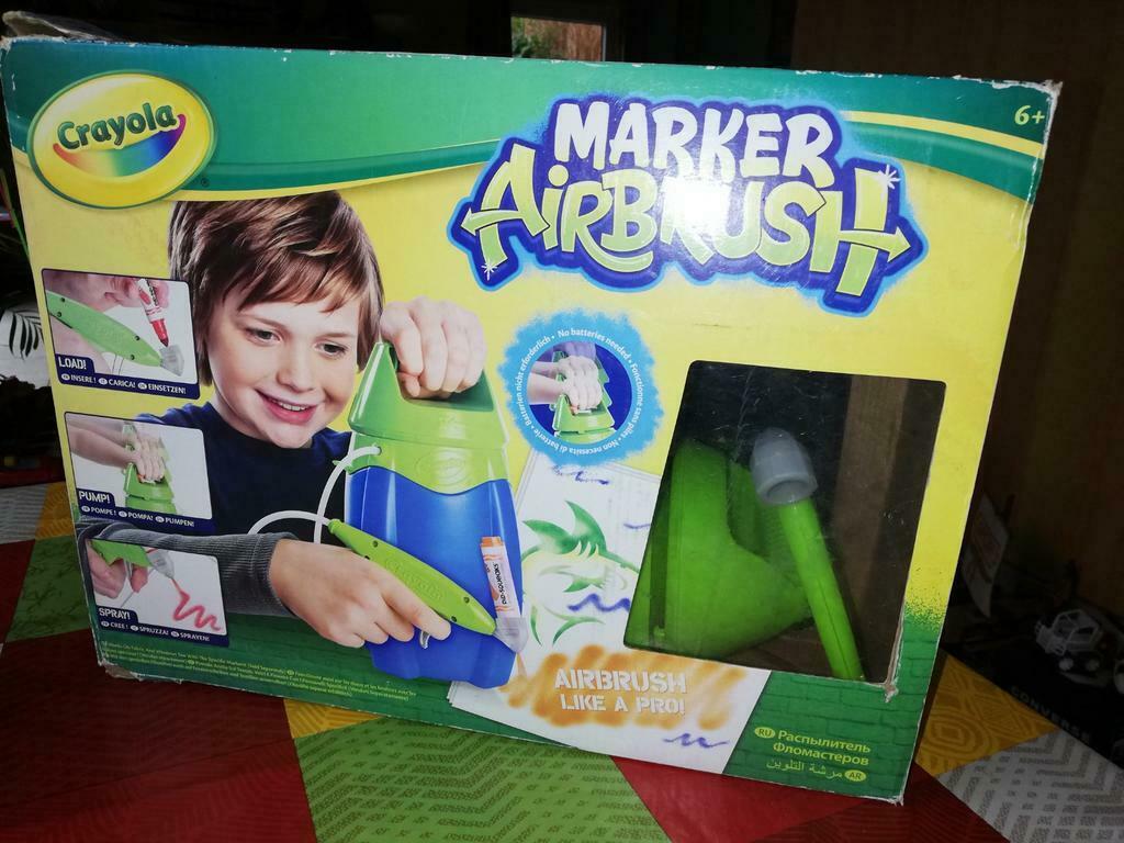 Crayola Marker Airbrush, Ophalen of Verzenden, Gebruikt, Knutselen