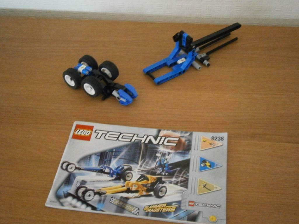 Lego 8238 - + 8535-8646, Ophalen of Verzenden, Gebruikt, Losse stenen, Lego