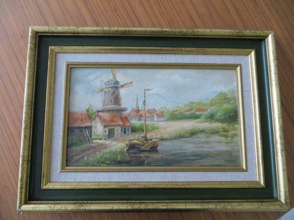 schilderij, Antiek en Kunst, Ophalen of Verzenden