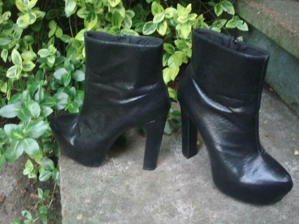 Gratis verzenden sexy zwarte fuif plateau blokhakken mt 38, Verzenden, Zwart, Lage of Enkellaarzen, Zo goed als nieuw