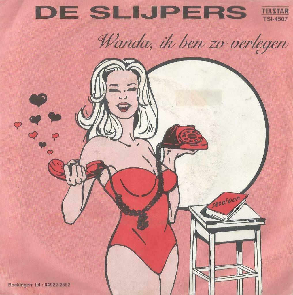 De Slijpers – Wanda, ik ben zo verlegen / Wij zijn de sex-pi, En néerlandais, Enlèvement ou Envoi, Single, Utilisé