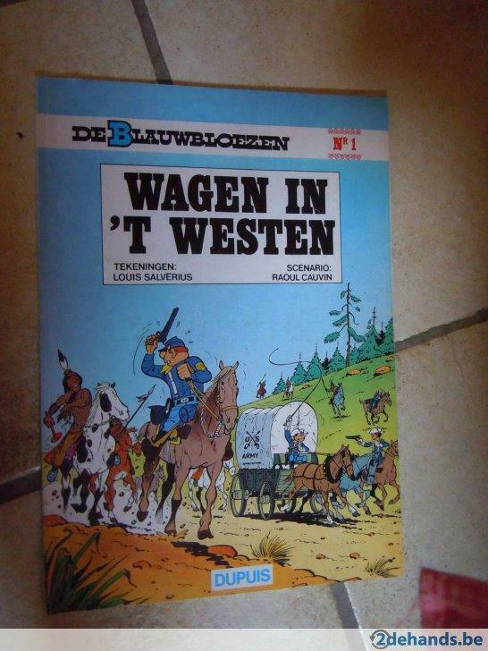 strip " de blauwbloezen", Gelezen