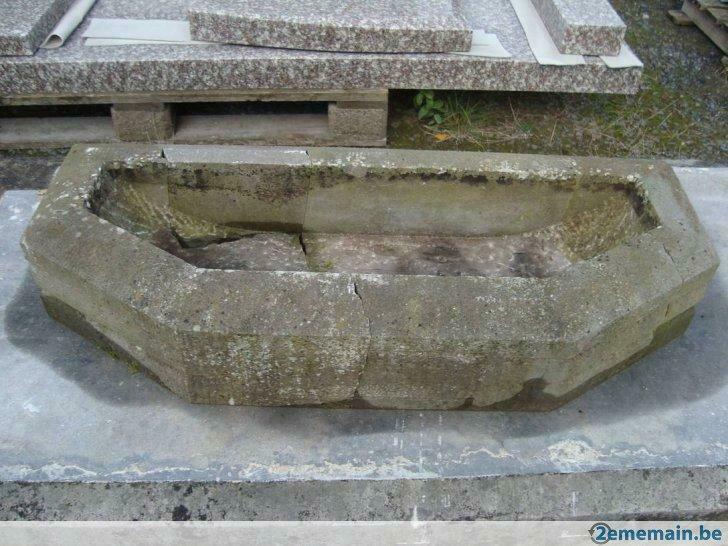 Jardinière en pierre bleue belge d'occasion, Bricolage & Construction, Bricolage & Rénovation Autre, Enlèvement, Utilisé