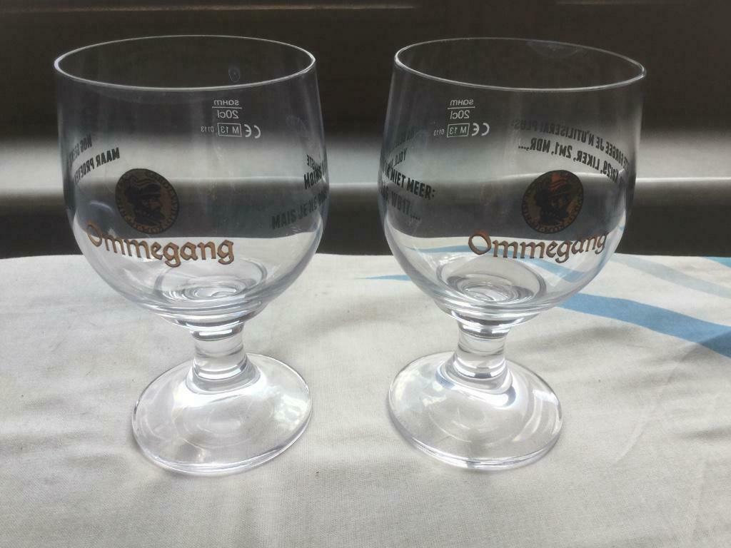 Brouwerij bierglas Ommegang 20cl, Collections, Marques de bière, Enlèvement ou Envoi, Neuf, Verre ou Verres