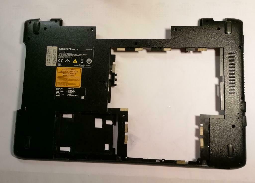 Boîtier inférieur en plastique pour MEDION AKOYA E7424 MD 60, Enlèvement ou Envoi, Utilisé