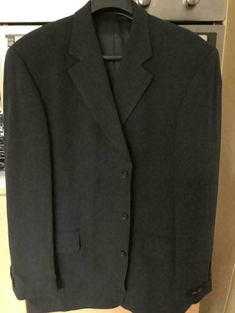 Grijze herenblazer, Ophalen, Zo goed als nieuw, Maat 56/58 (XL), Grijs