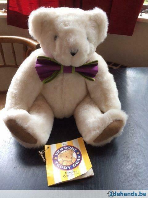 handgemaakte American Vermont teddy beer, Verzamelen, Beren en Cherished Teddies, Ophalen, Nieuw