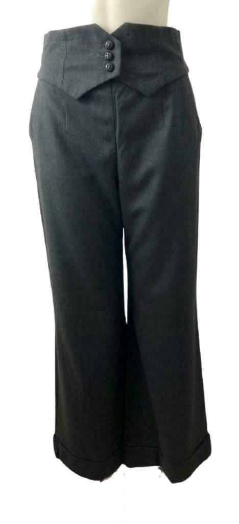 Escada lange broek met breede pijp - 36, Verzenden, Escada, Zo goed als nieuw, Maat 36 (S)