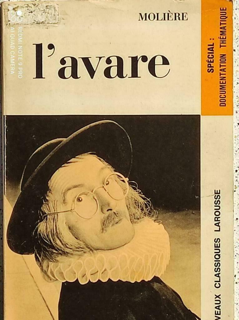 MOLIERE, L'AVARE - LE VREK, comédie. Contenu voir photos., Théâtre, Molière, Comme neuf, Envoi