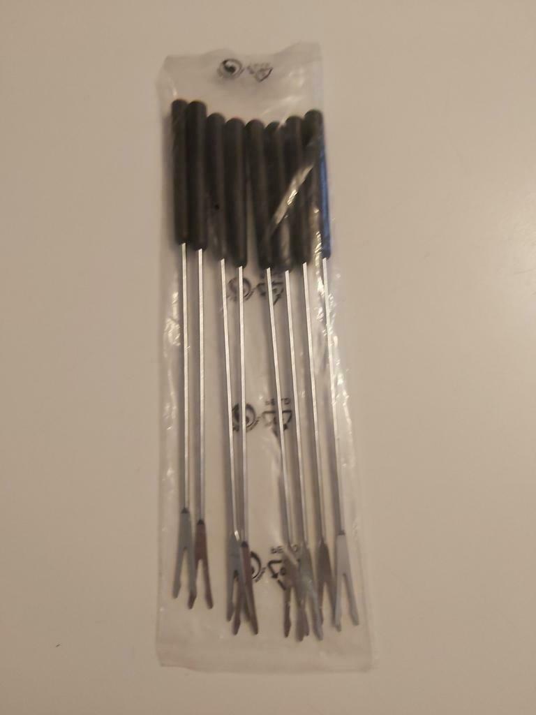 8 fonduevorken, Huis en Inrichting, Keuken | Bestek, Ophalen of Verzenden, Nieuw, Hout