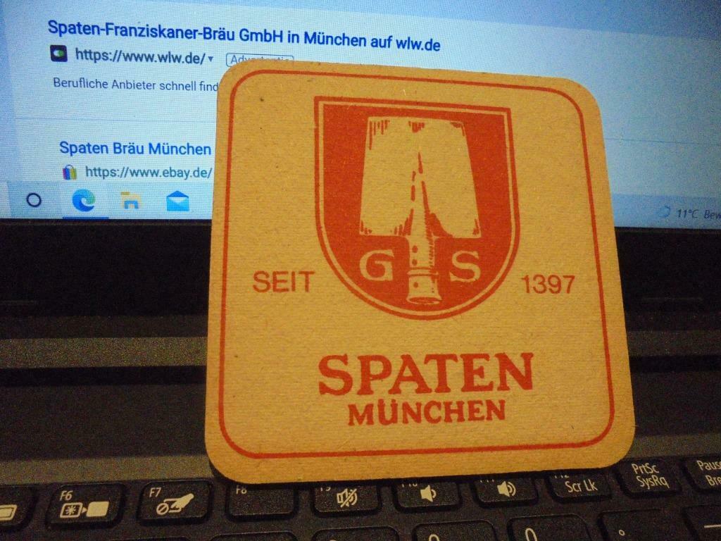 Spaten Munchen, Collections, Enlèvement ou Envoi, Comme neuf, Sous-bock, Autres marques