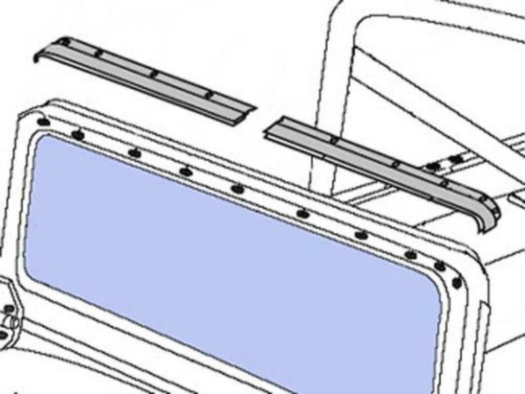 Jeep Windshield channel, Autos : Pièces & Accessoires, Enlèvement, Neuf, Jeep