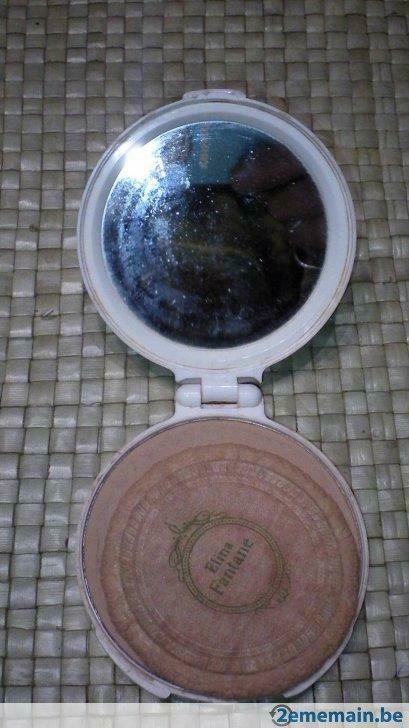 vintage poederdoos, Ophalen of Verzenden, Gebruikt