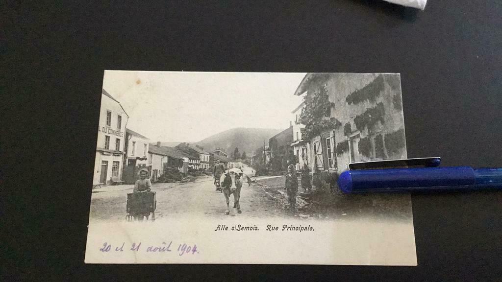 Alle sur semois rue principale, Collections, Avant 1920, Non affranchie