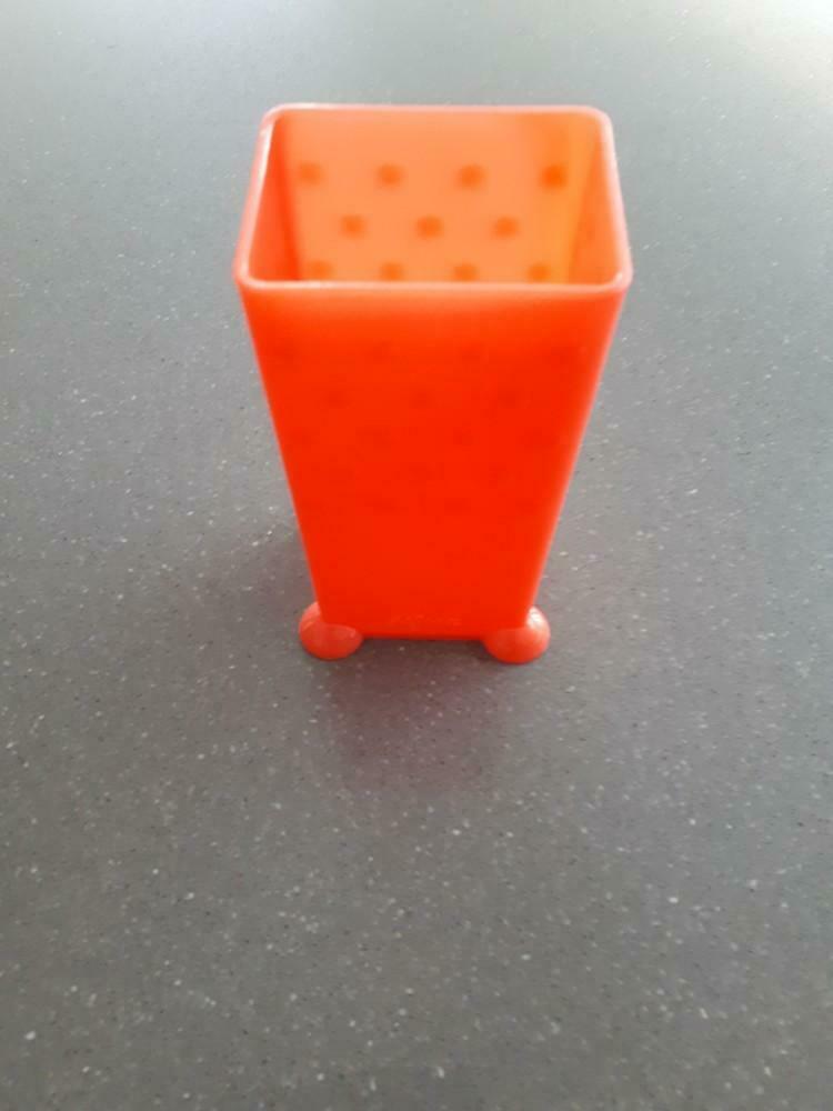 Brikhouder Difrax - koraal rood, Kinderen en Baby's, Ophalen of Verzenden, Zo goed als nieuw