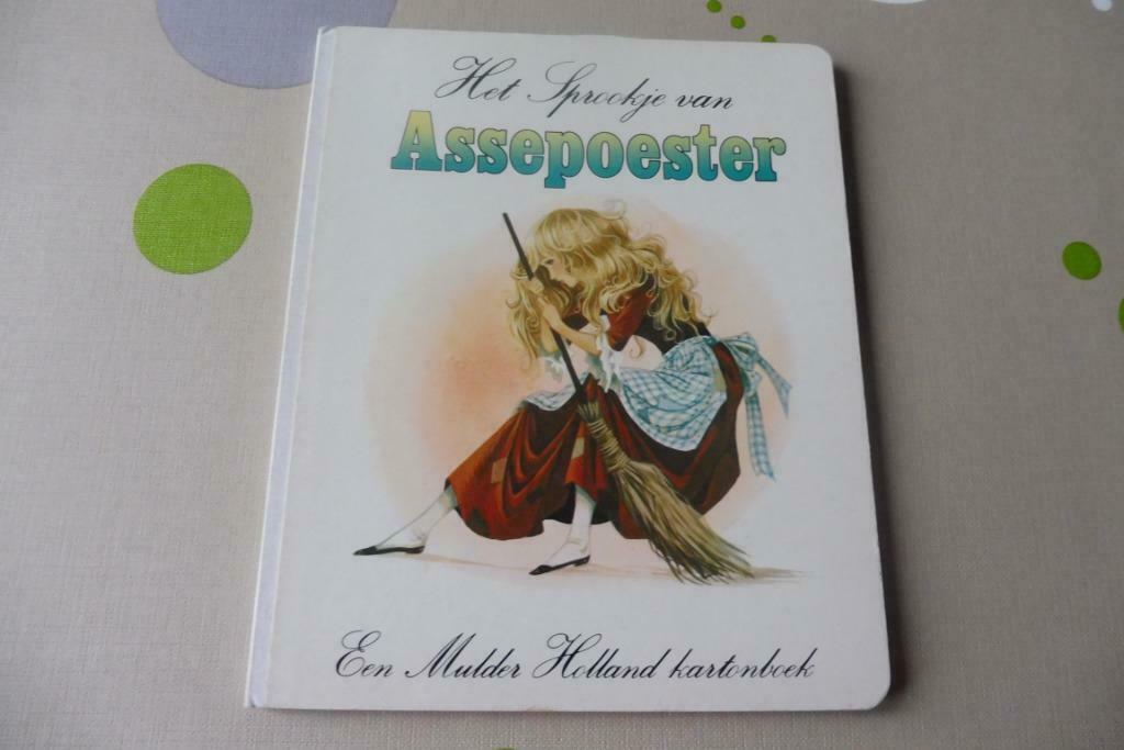 Het Sprookje van Assepoester - Een Mulder Holland kartonboek, Antiquités & Art, Enlèvement